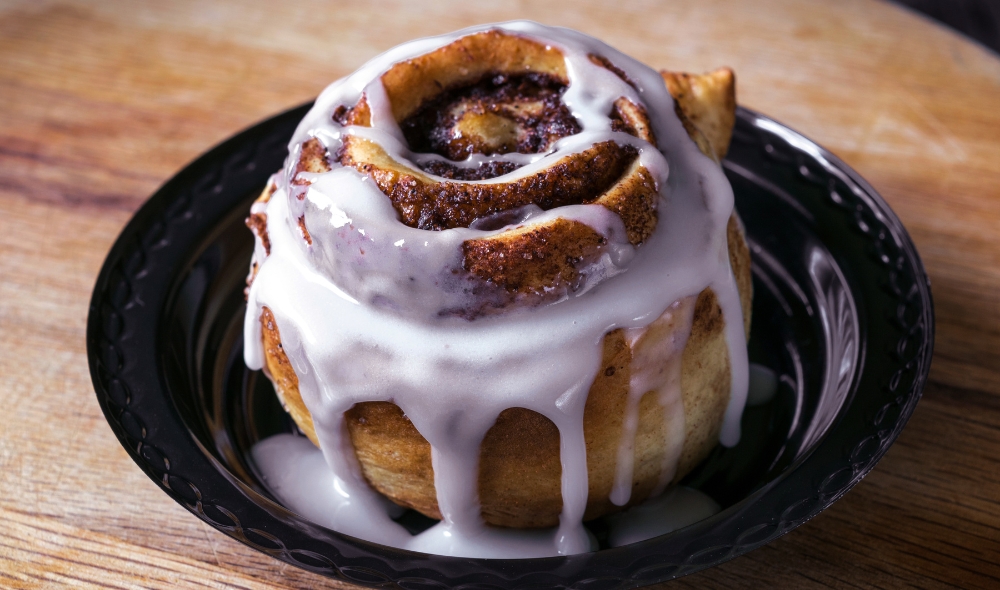 Cinnamon Roll for One