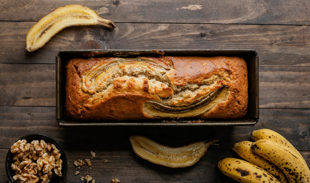  Sweet Potato Banana Cake For One