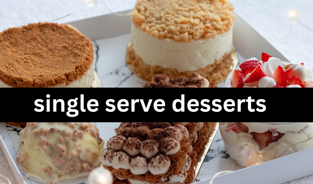 single serve desserts