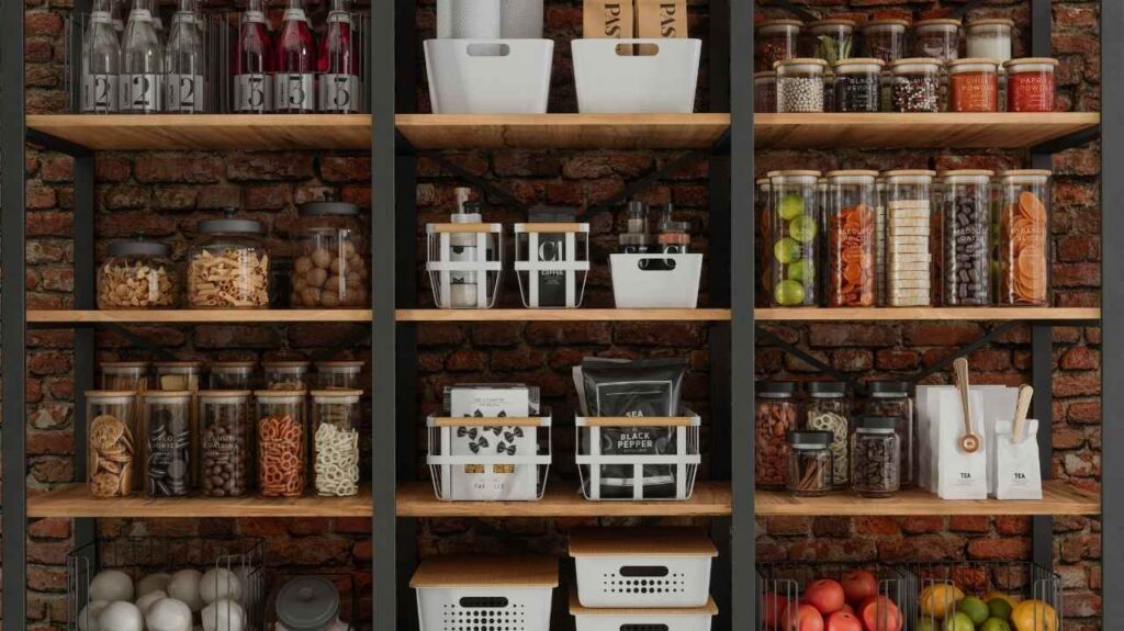 how to organize a pantry