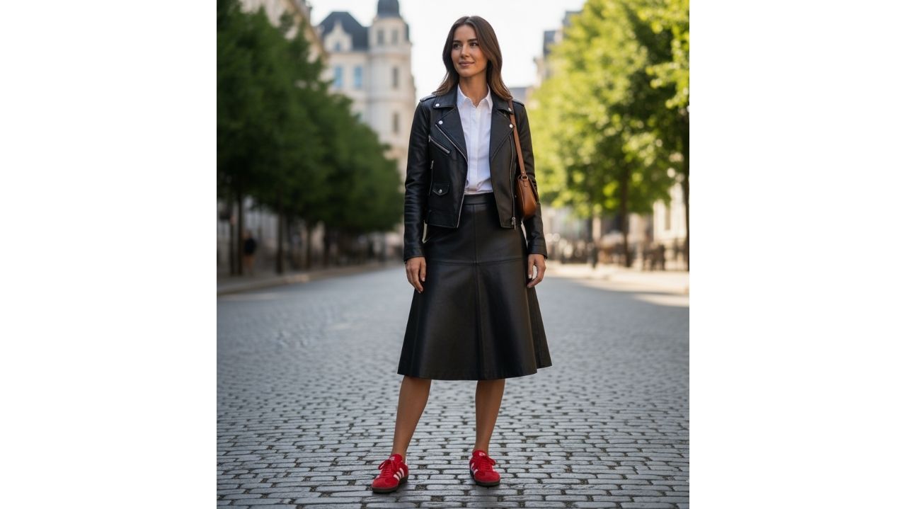 work outfits with sneakers