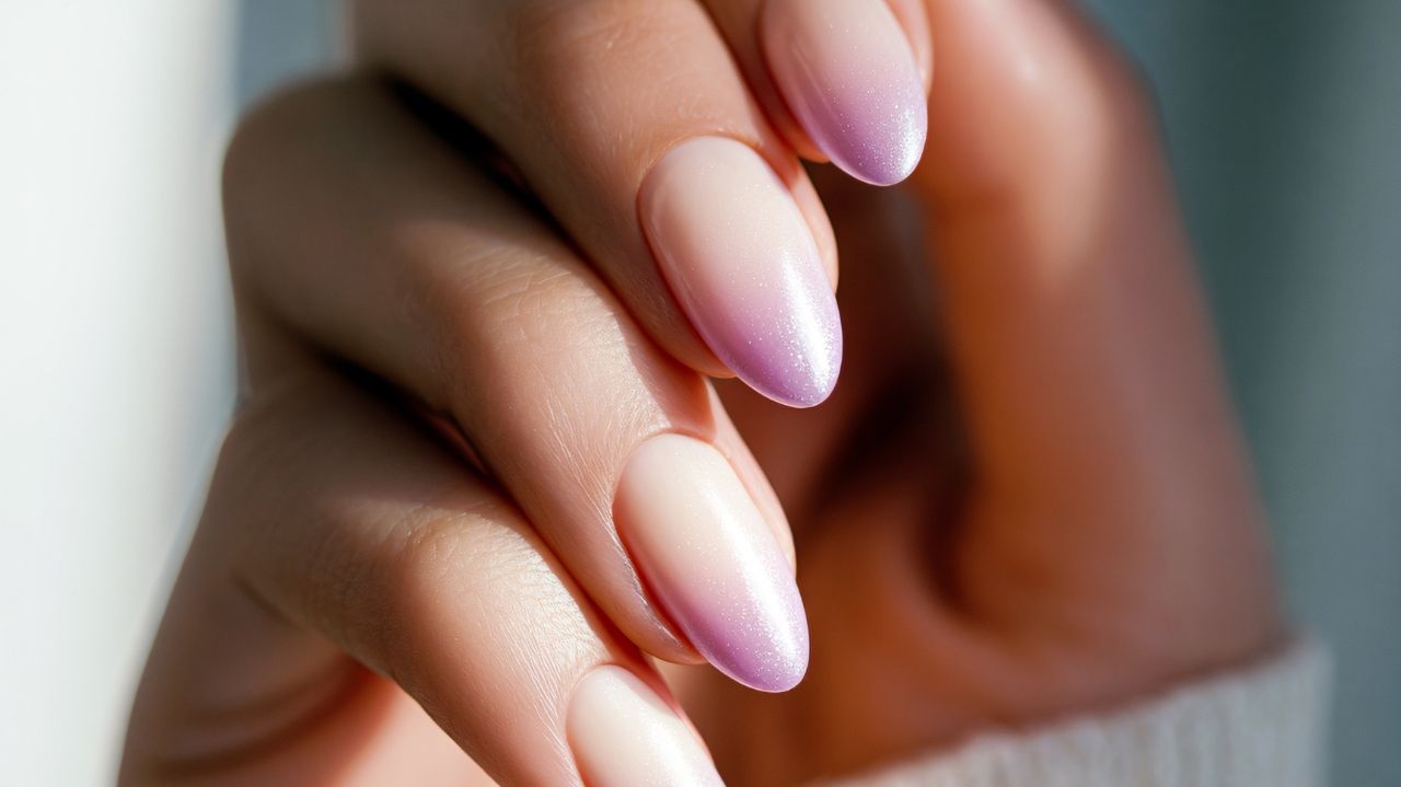 acrylic winter nails