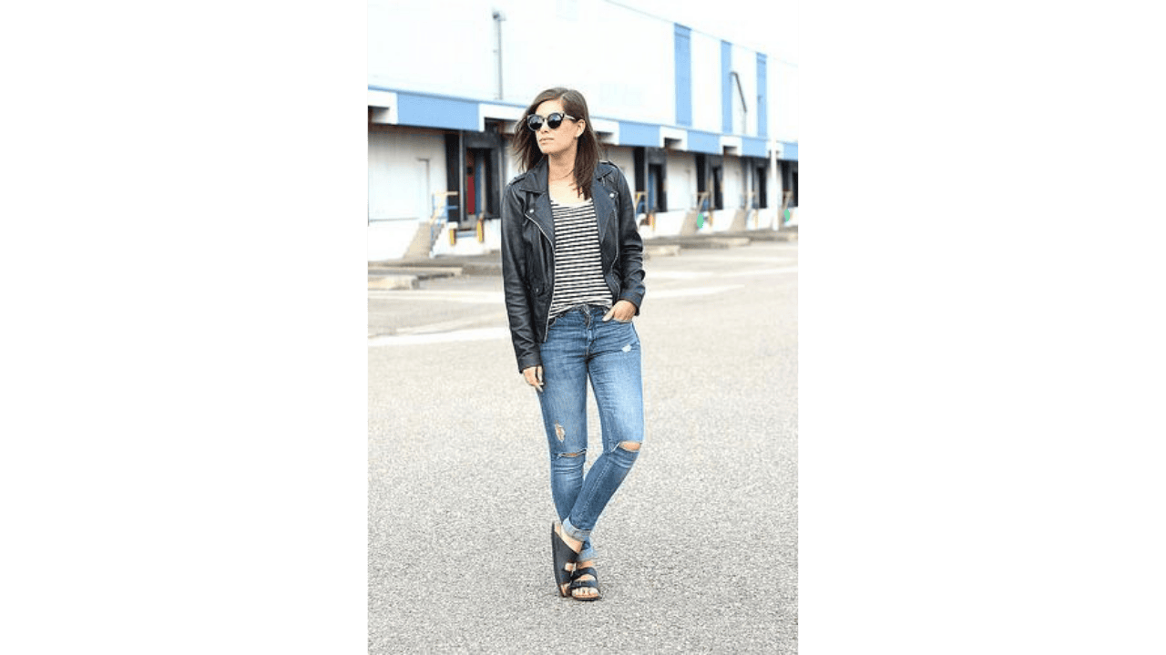 what to wear with a jean jacket