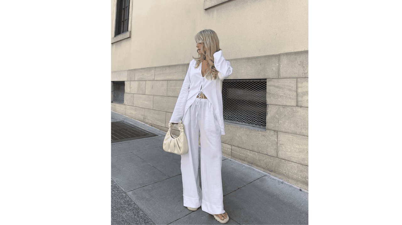 what to wear with linen pants