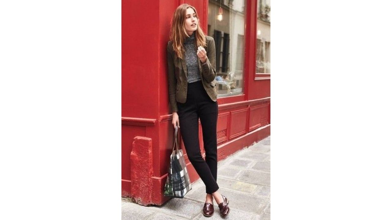 what to wear with black jeans