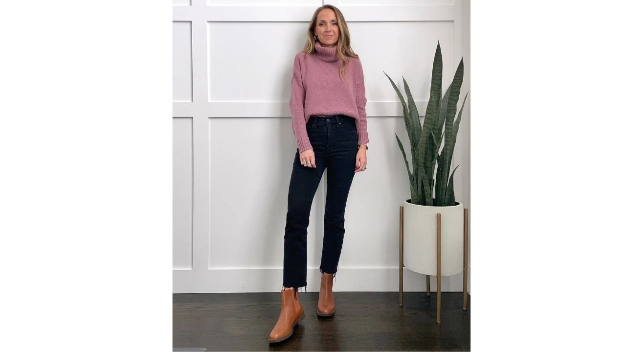 what to wear with black jeans